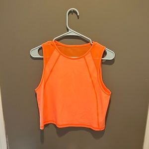 Orange lulu tank